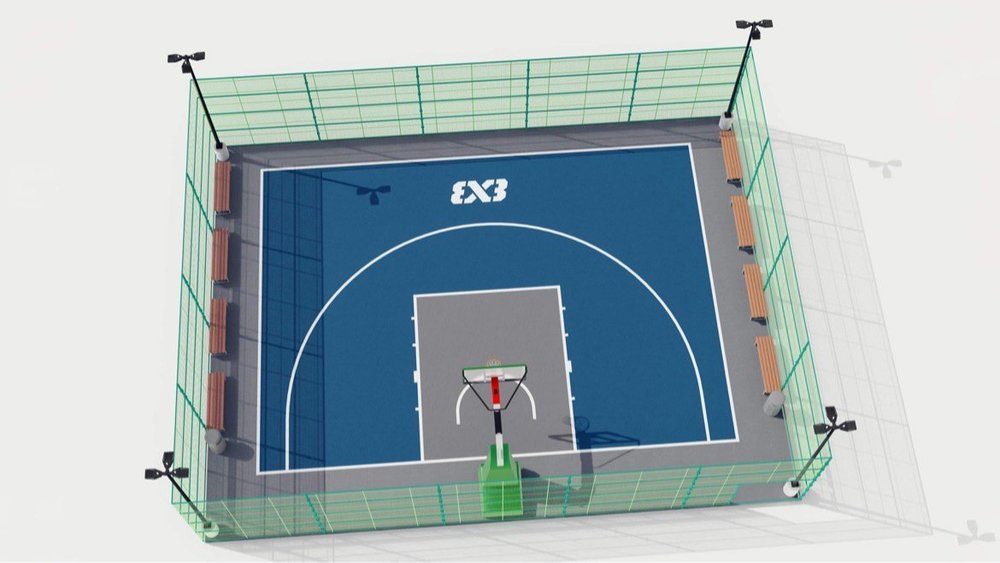 Нийслэлийн есөн дүүрэгт 3x3 сагсан бөмбөгийн 118 талбай байгуулна